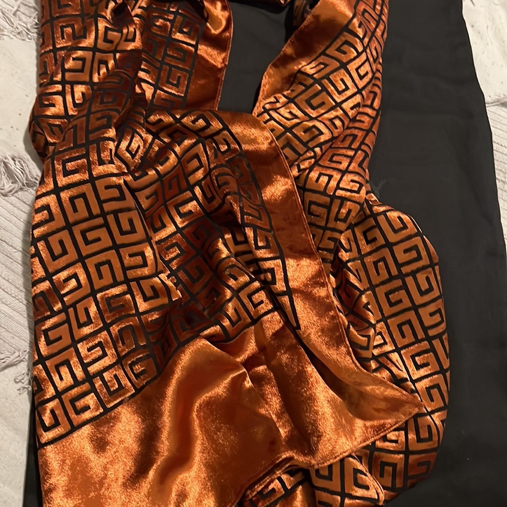 Authentic Givenchy logo scarf